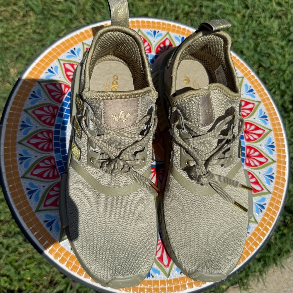 Adidas NMD R1 Olive Sneakers - Picture 11 of 15
